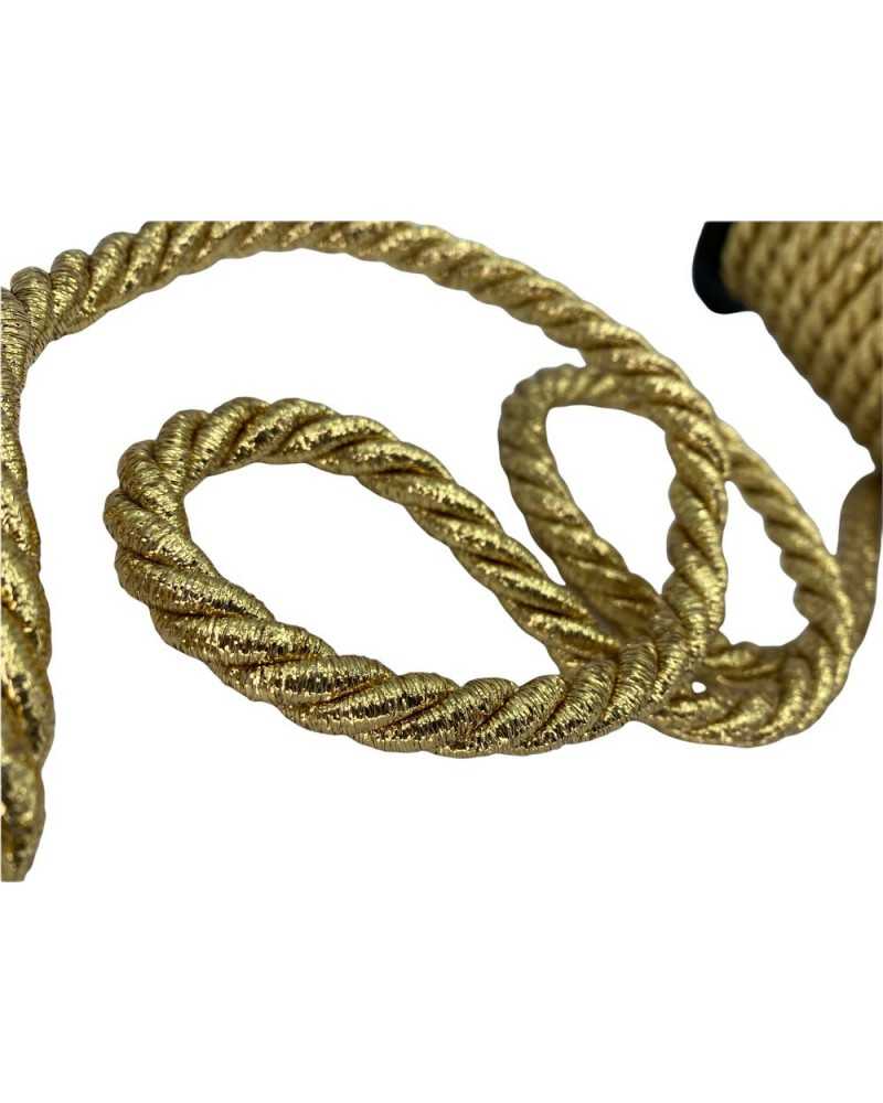 Passamaneria Cordone Lurex 3 Capi Grosso 10 Mm