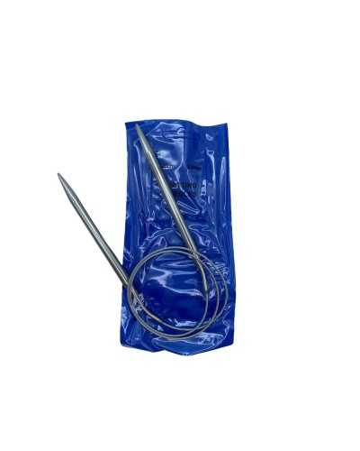 Agujas Circulares 8 Mm Metal Longitud 80 Cm