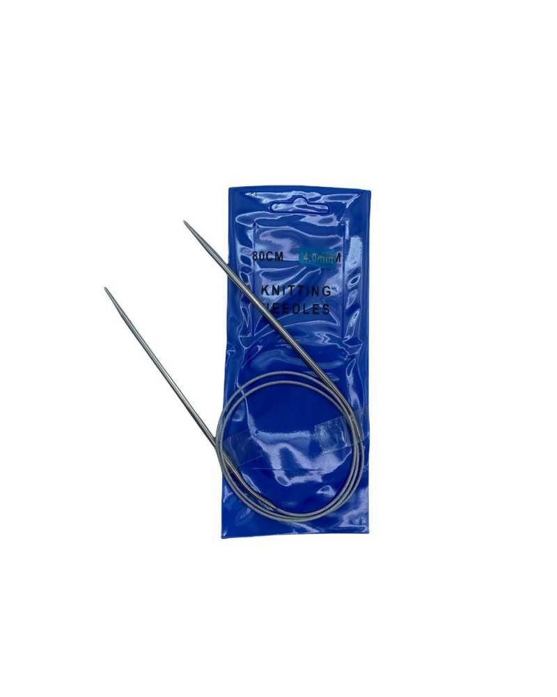 Ferri Circolari 4 Mm Metallo Lunghezza 80 Cm