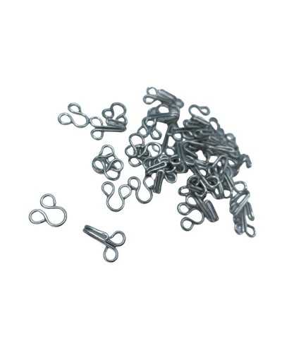 5 Piezas Ganchos Uncinelli Metal Medidas 11.5x9.5 Mm