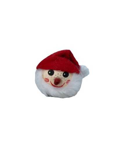 Guata Cabeza Papa Noel Smiley 3 Cm