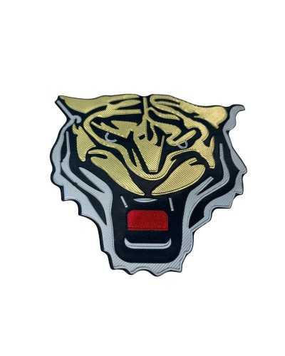 PVC Hotfix Fashion Application Tiger Head 8 Cm High