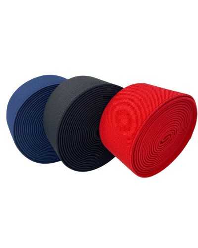 50 Cm Adornos Cinta Elástica Plana Falda Pantalones Cinturón 5 Cm Alto