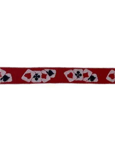 Garnitures Poker Cartes à Jouer Galon Galon Bordure Grecque Brodé 20 Mm De Haut