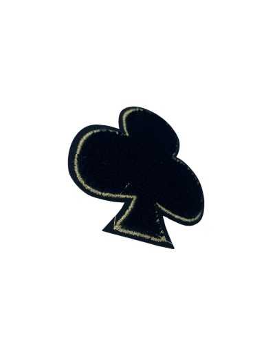 Application of Poker Symbols Iron-on Fashion Patches 4 Pieces 6 Cm High