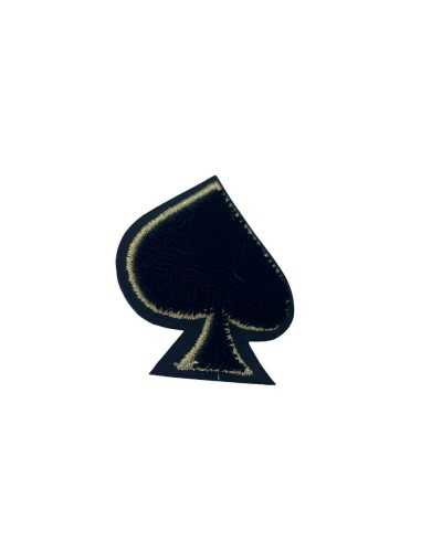 Application of Poker Symbols Iron-on Fashion Patches 4 Pieces 6 Cm High