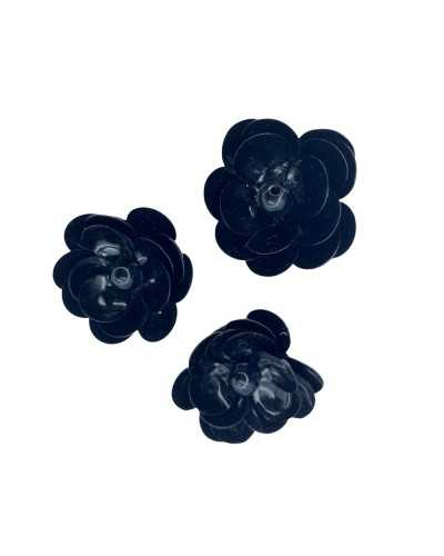 Application Fashion Flower Resin Pearl Base Cloth Sewing 3 Cm
