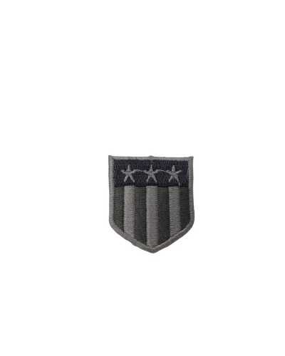 Thermoadhesive Application Patch Stars Coat of Arms Beige 30X35 Mm