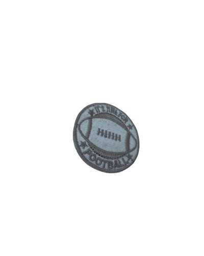 Applicazione Patch Pallone Ricamo Termoadesivo Patch Football Tondo 4 Cm