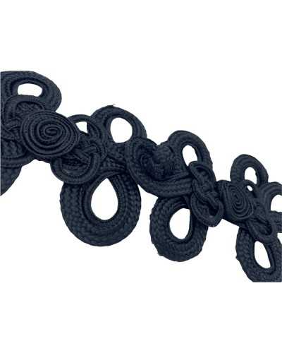 Alamaro Soutache Trimmings Black Cm 22x7