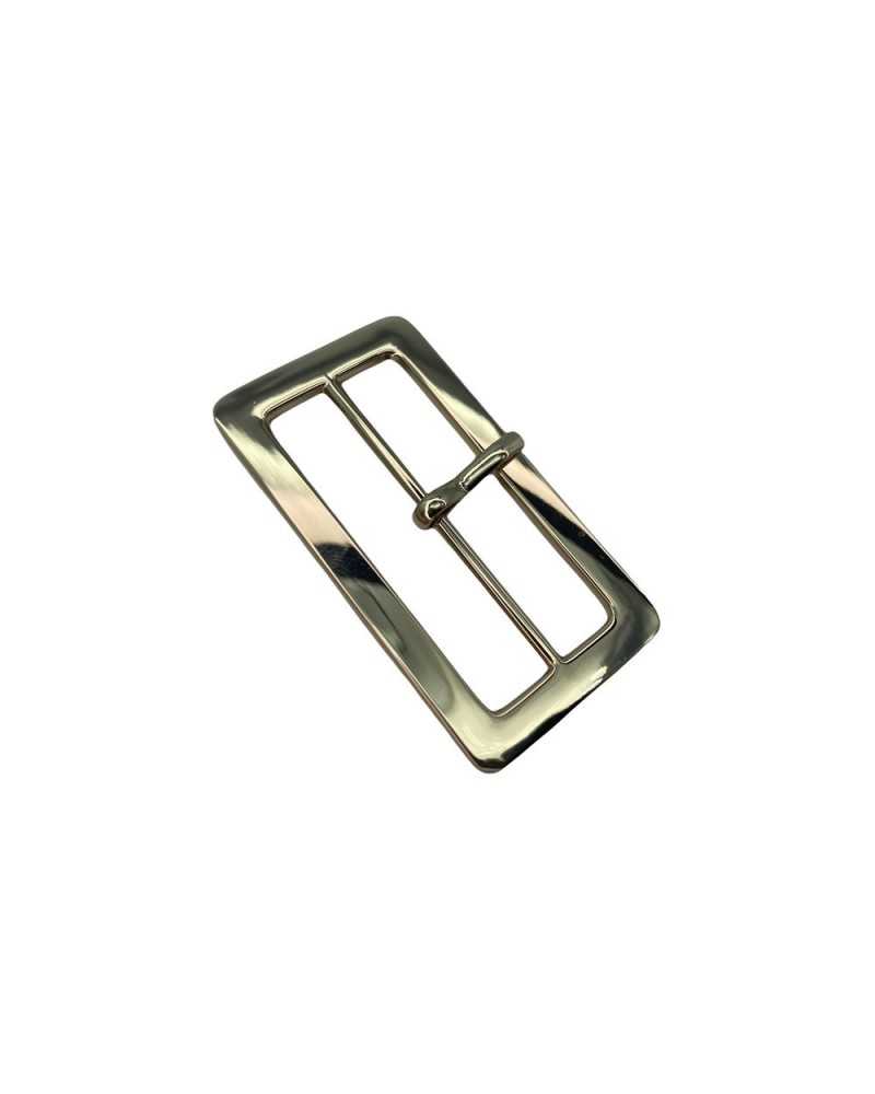 Polierte Metallschnalle Ardiglione Cinta 5 cm hoch