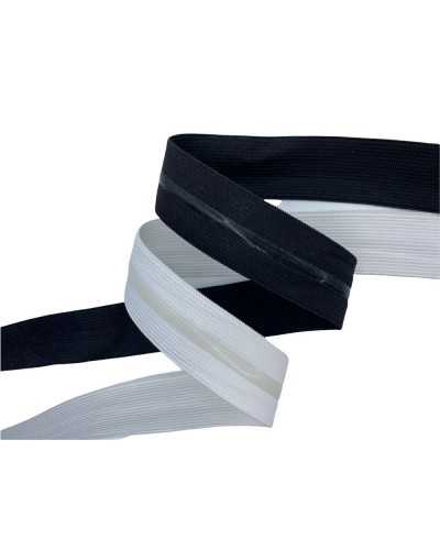 Passementerie Ruban Élastique Antidérapant Silicone Ressort Haut 3 Cm