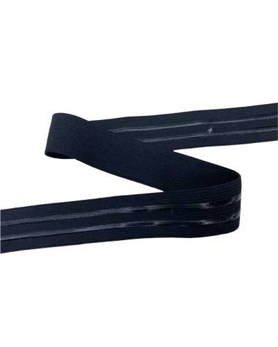 Besätze elastisches Band rutschfeste Feder doppeltes Silikon hoch 3 cm