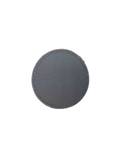 Application Écusson Thermocollant Forme Circulaire Tissu Uni Rond 5x5 Cm