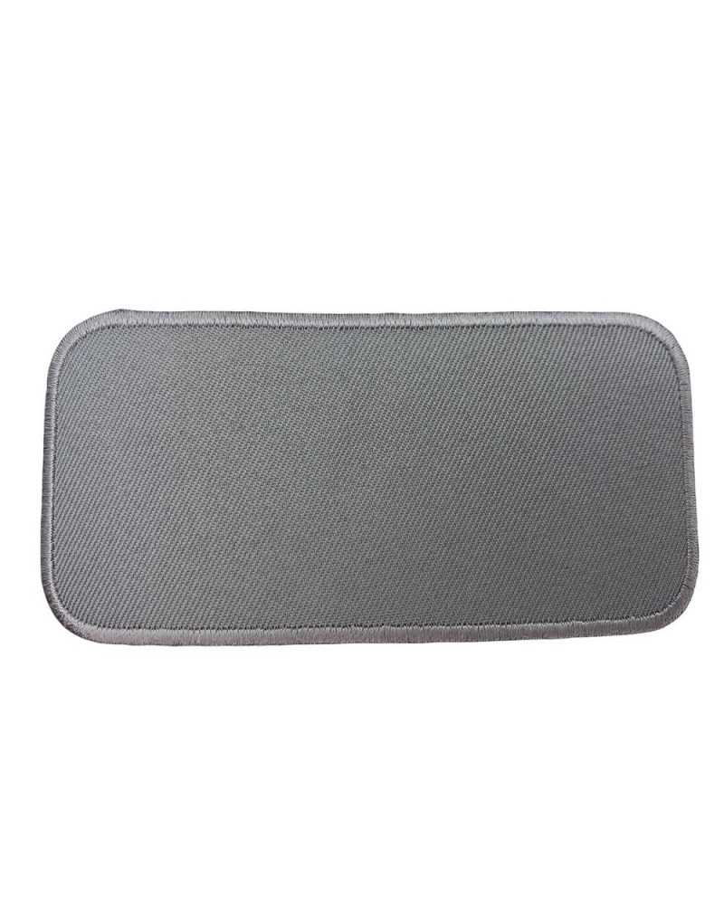 Applicazione Termoadesiva Patch Forma Rettangolo Saldastrappi Tessuto Unito 5x10 Cm