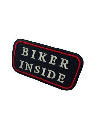 Schwarzer Motorrad-Aufnäher zum Aufbügeln, Emblem-Stickerei, 9 x 5 cm