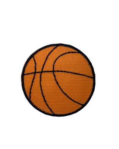 Applikation Ball Volleyball, Basketball, Fußball Aufnäher zum Aufbügeln, bestickter Sportstoff, 4 cm