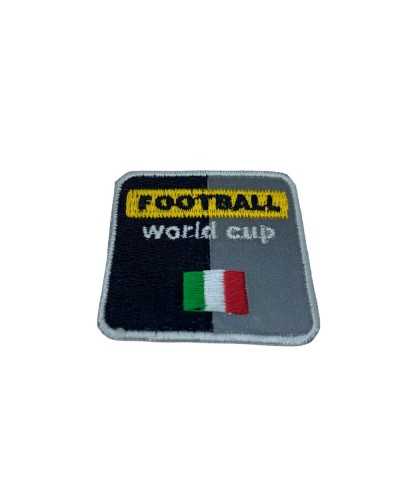 Application Thermoadhésive Patch Broderie Drapeau Italie Réfléchissant 45 Mm