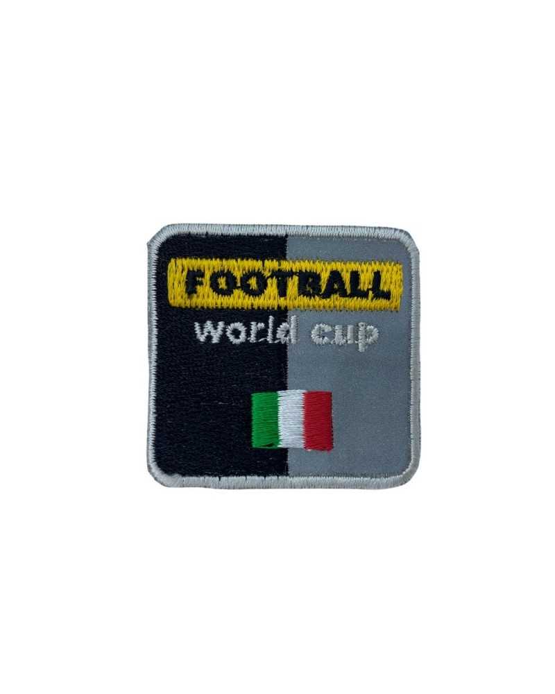 Aplicación Termoadhesiva Parche Bordado Bandera Italia Reflectante 45 Mm