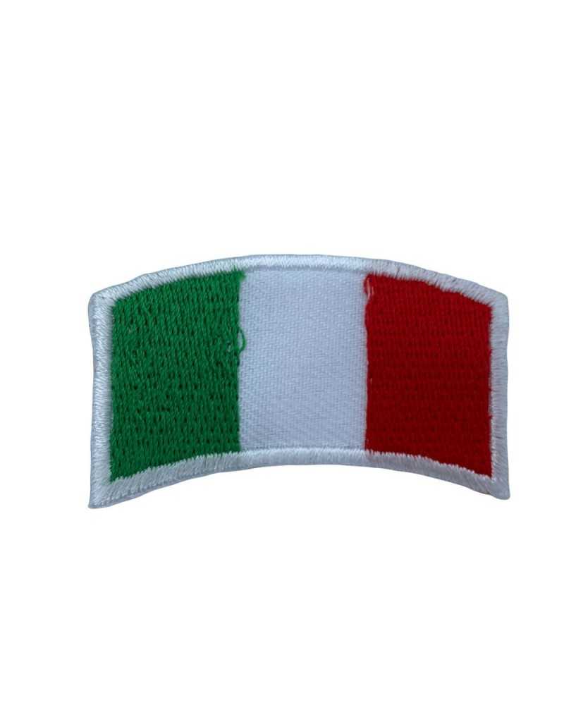 Aufnäher mit italienischer Flagge zum Aufbügeln, 5 x 3 cm