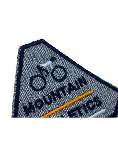 Fahrrad-Aufnäher zum Aufbügeln, Marbet, bestickt, dreieckig, 75 x 60 mm