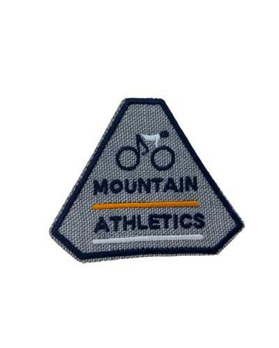 Parche Termoadhesivo Aplicación Bicicleta Marbet Triangular Bordado 75x60 mm