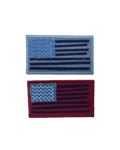 Ecusson Drapeau Vintage Application Thermocollant 7X4 Cm