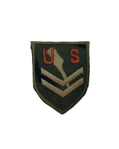 Aufnäher zum Aufbügeln, militärische Tarnung, Stickerei, US-Qualität, 35 x 50 mm