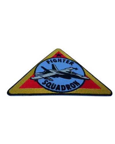 Application Écusson Thermocollant Triangle Étoile Avion Broderie 85x100 Mm