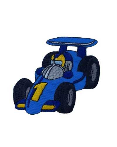 Application Sport Machine Broderie Thermoadhésive Formula1 Patch Mm 65x75 