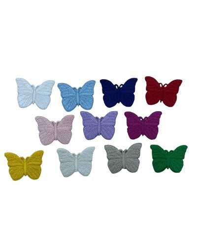 Iron-on Embroidery Patch Butterfly 45x35 Mm