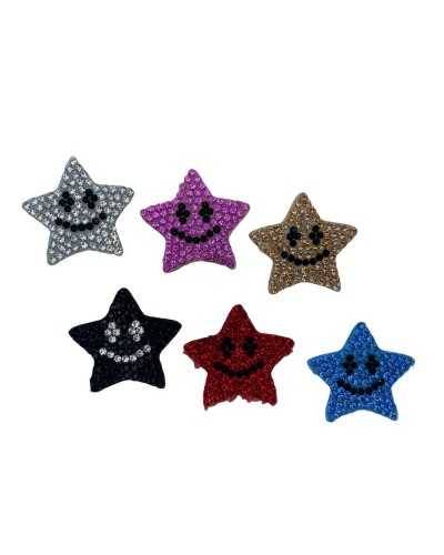 Star Smile Strass Thermo-adhesive Patch Application 3 Cm