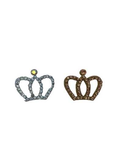 Patch Strass Thermocollant Application Couronne 25 Mm