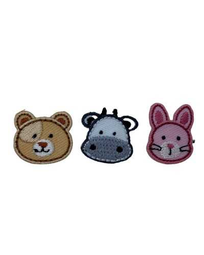 Applications Patch Patch Broderie Animaux 2 Cm de Haut