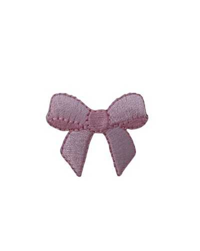 Application Patch Noeud Thermocollant Bébé Broderie Uni 3 Cm
