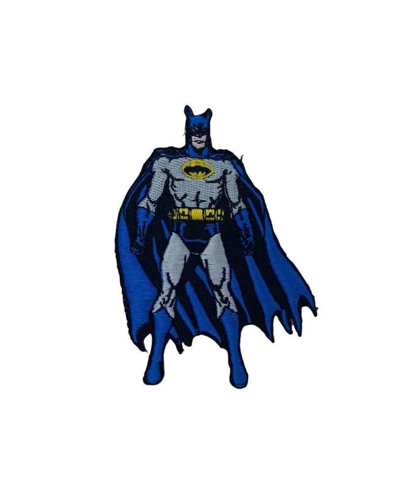 Applikationspatch zum Aufbügeln, Batman-Patch, Stickerei, cm 9 x 7