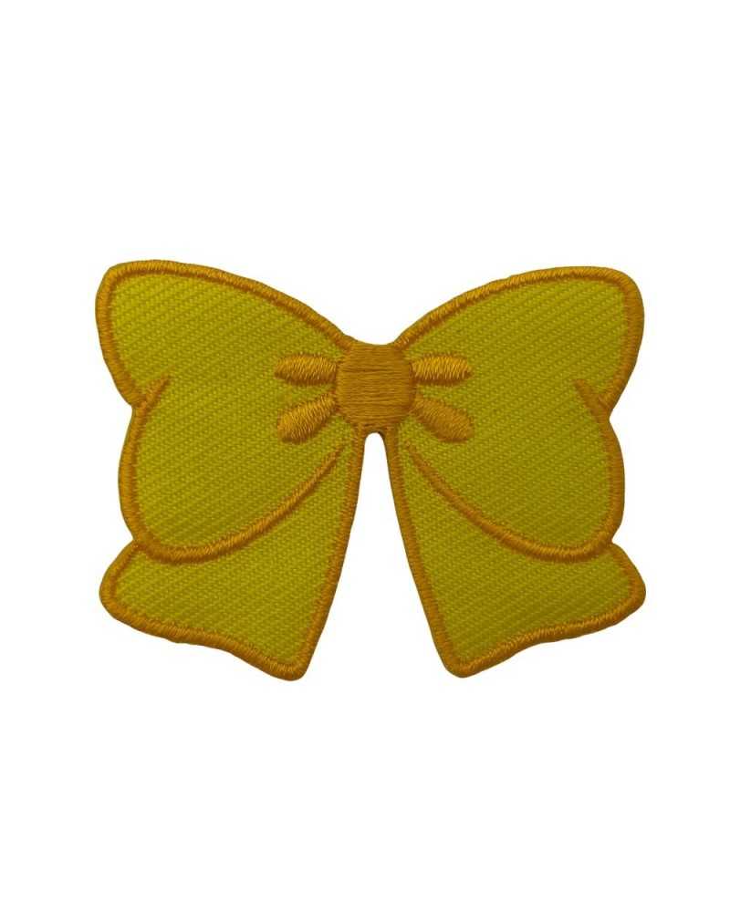 Application Ecusson Thermocollant Baby Bow Broderie Cocarde 5x4 Cm