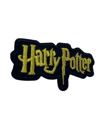 Aufnäher „Harry Potter“ mit Aufschrift „Harry Potter“, gestickt, zum Aufbügeln, 70 x 35 mm