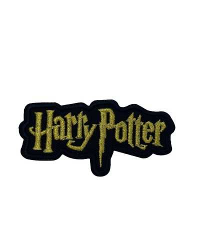 Aufnäher „Harry Potter“ mit Aufschrift „Harry Potter“, gestickt, zum Aufbügeln, 70 x 35 mm