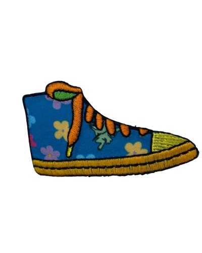 Iron-on Application Patch Embroidered Converse Star 5x3 Cm