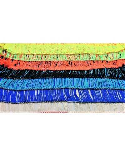 Fleco de tripolina fluorescente y color liso para baile de 20 cm de altura