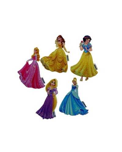 Aplicación Termoadhesiva Personajes Dibujos Animados Bordado Princesa