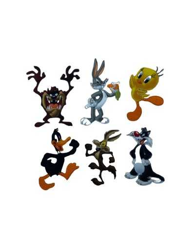 Anwendung: Aufnäher zum Aufbügeln mit Looney Tunes-Cartoon-Charakter