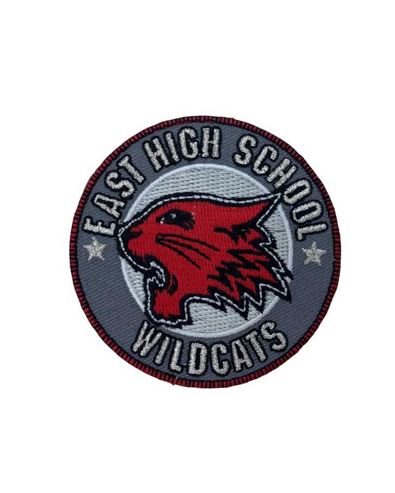 Applicazione Termoadesiva Patch High School Università Tonda Mm 65