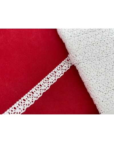 Trimmings Lace Point Cotton Crochet Type 1 Cm High