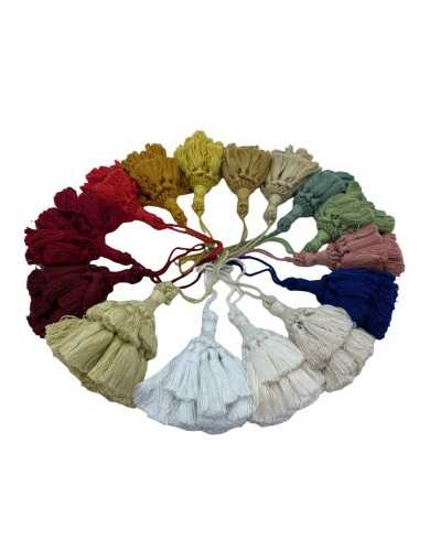 Gland Noeud Clé Grande Ballerine Mat Large Couleur Unie Haut 17 Cm Socle 8 Cm