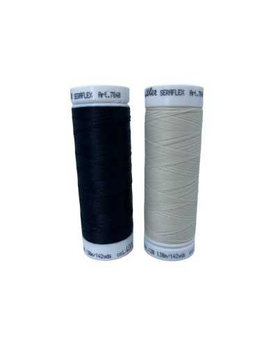 Sewing Thread Spool Seraflex Mettler Elastic Stitching 130 Mt