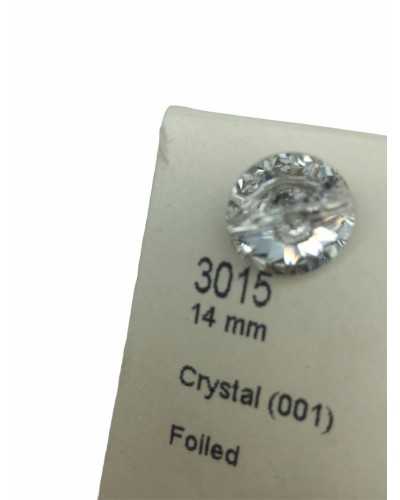 Swarovski Crystal Base Steel Jewel Button Size 14 Mm