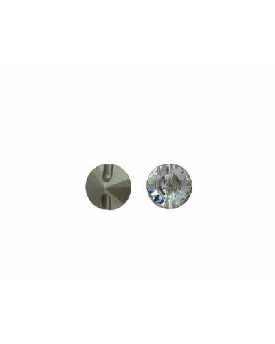 Swarovski Crystal Base Steel Jewel Button Size 14 Mm