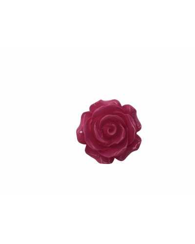 Plastic rose applications to sew, 3 cm large model